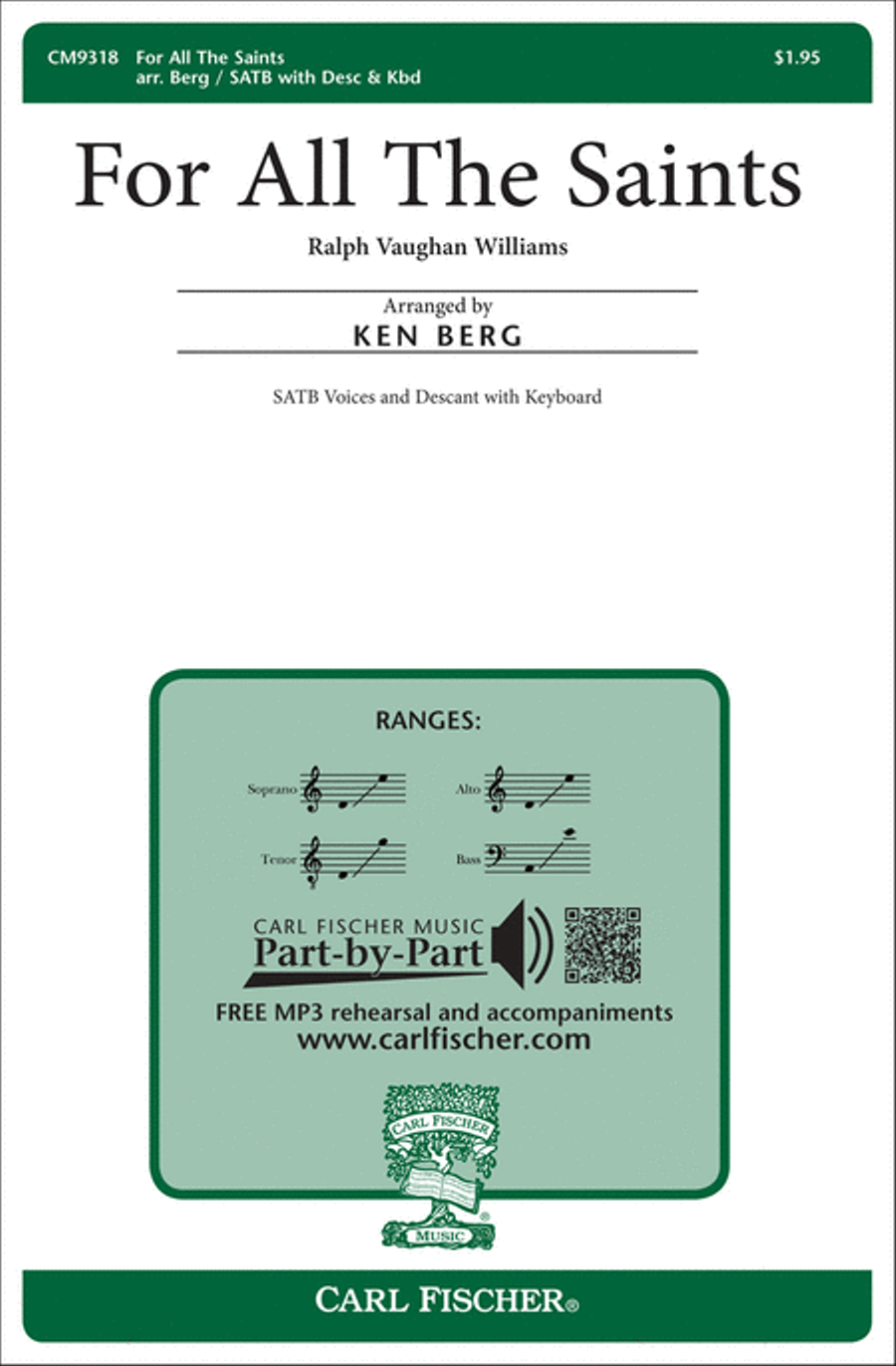 For All the Saints For All the Saints 4-Part scores gallery preview page 1