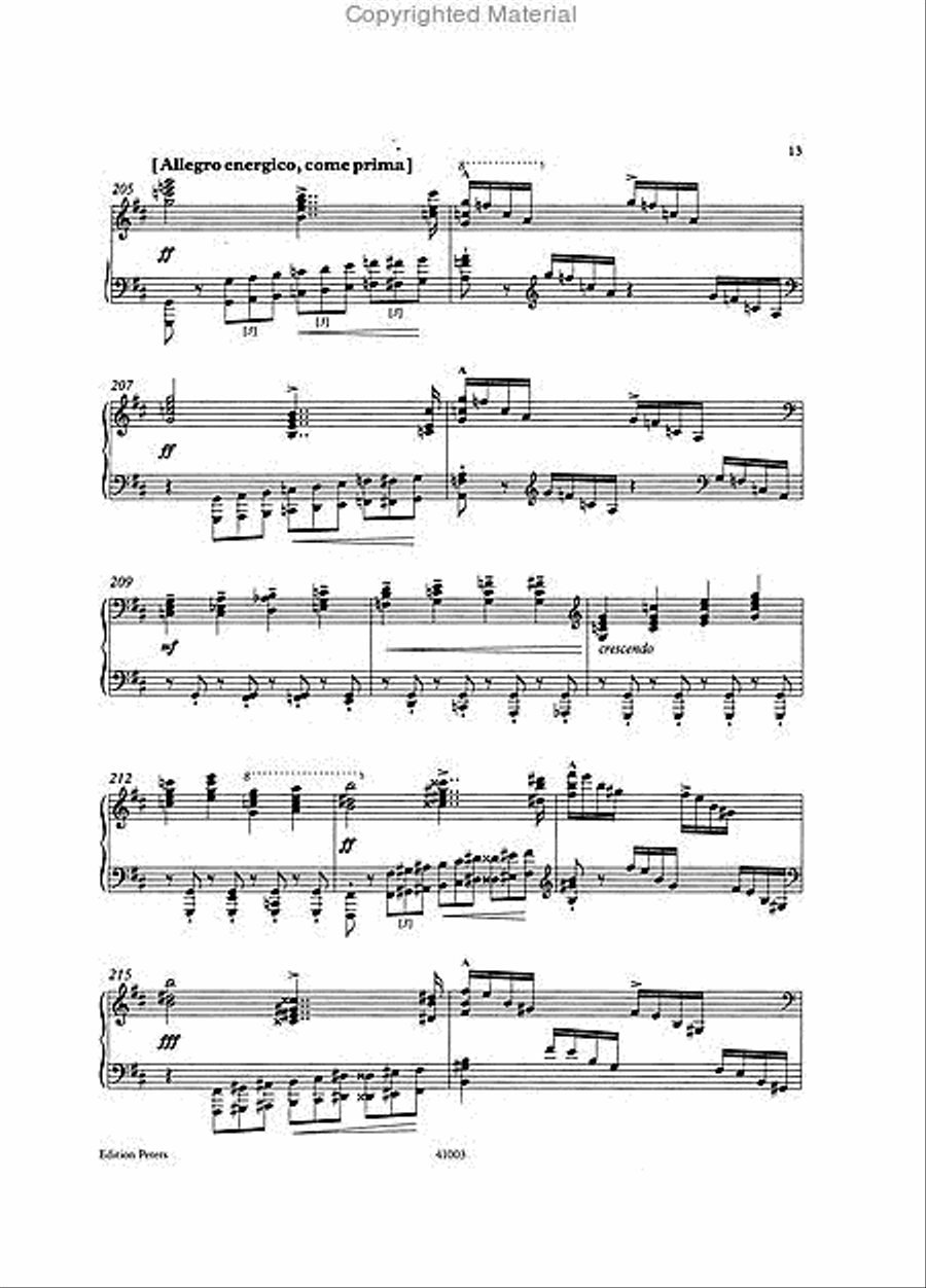 Piano Sonata in B minor Piano Solo scores gallery preview page 4