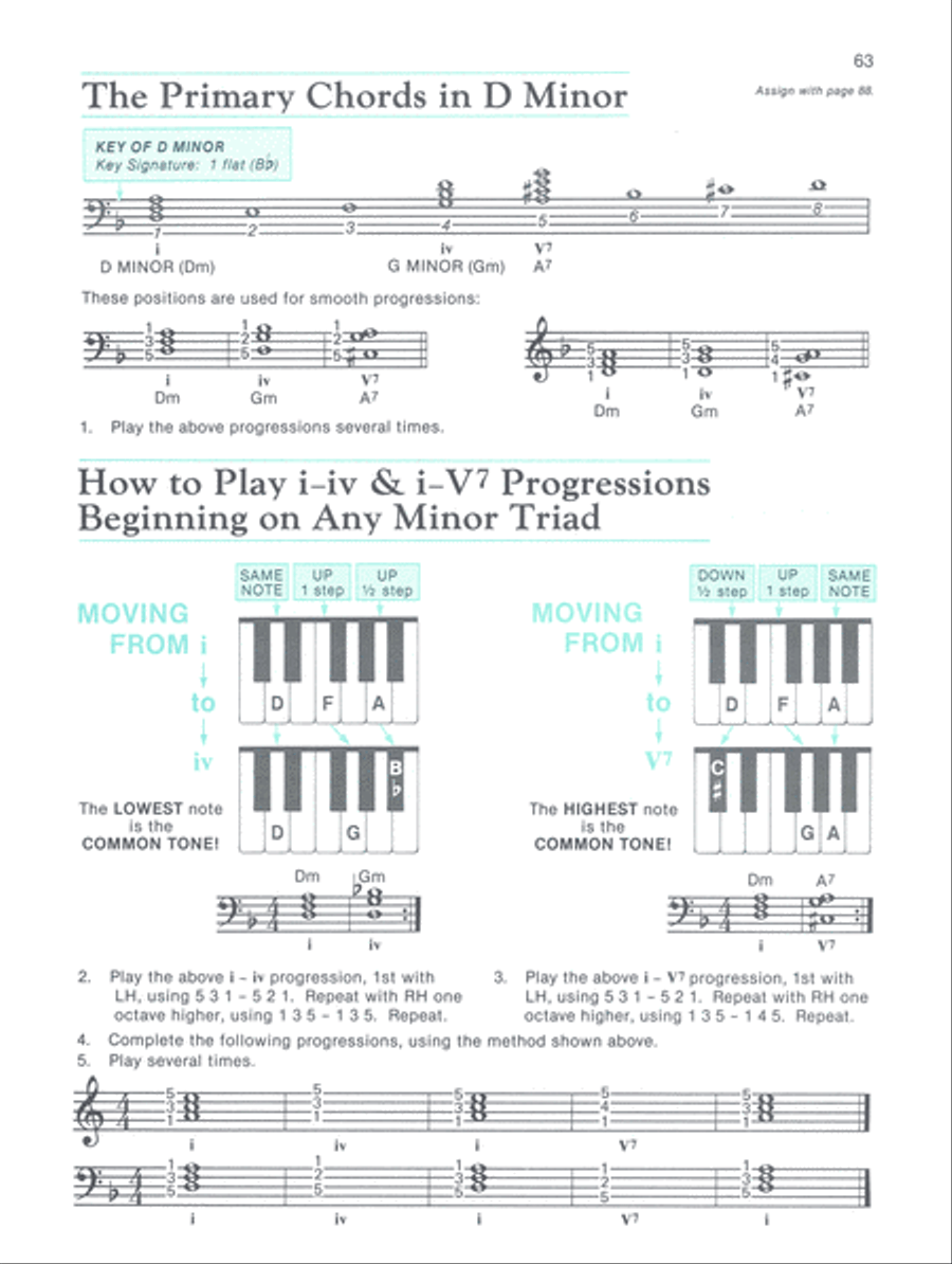 Alfred's Basic Adult Piano Course Theory, Book 1 Piano Method scores gallery preview page 5