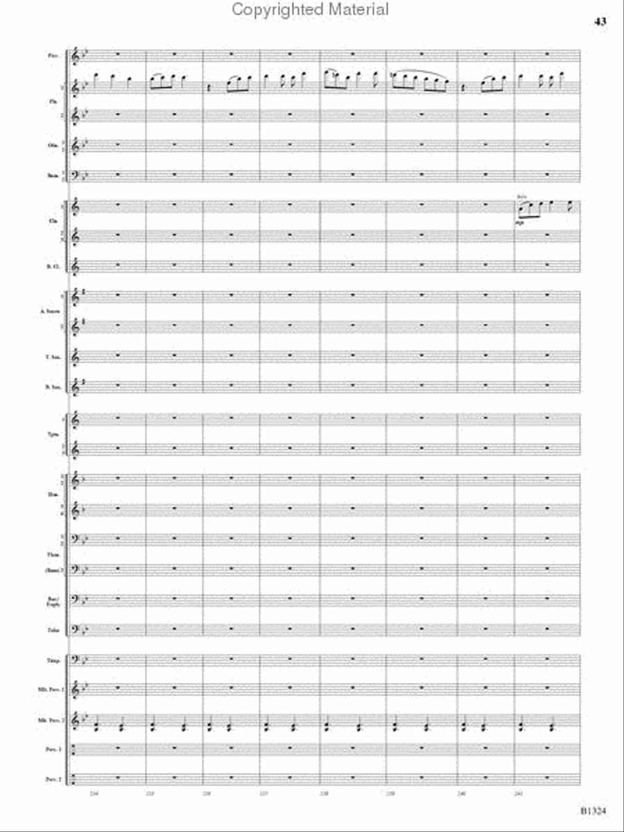 Fusion Concert Band scores gallery preview page 42