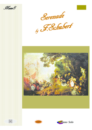 Book cover for Serenade ständchen Franz Schubert piano solo pdf