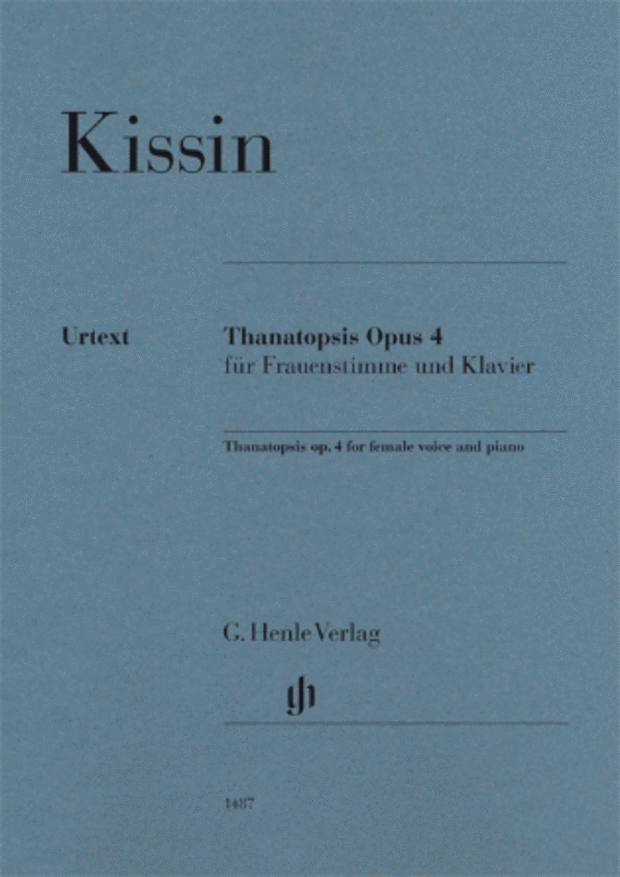 Thanatopsis, Op. 4