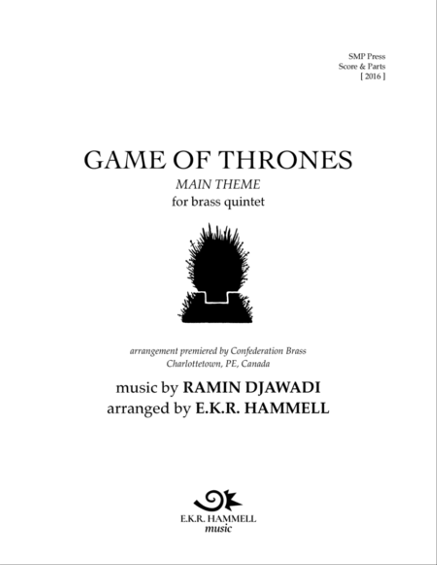 Game Of Thrones Brass Ensemble scores gallery preview page 3