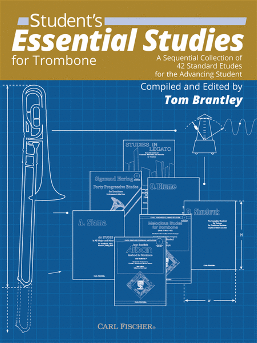 Student's Essential Studies for Trombone Trombone scores gallery preview page 1