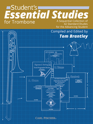 Book cover for Student's Essential Studies for Trombone
