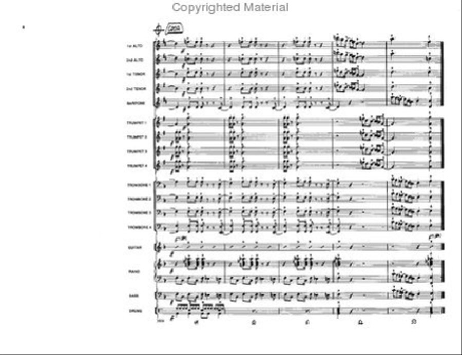 Alexander's Rock n' Roll Band Jazz Ensemble scores gallery preview page 8