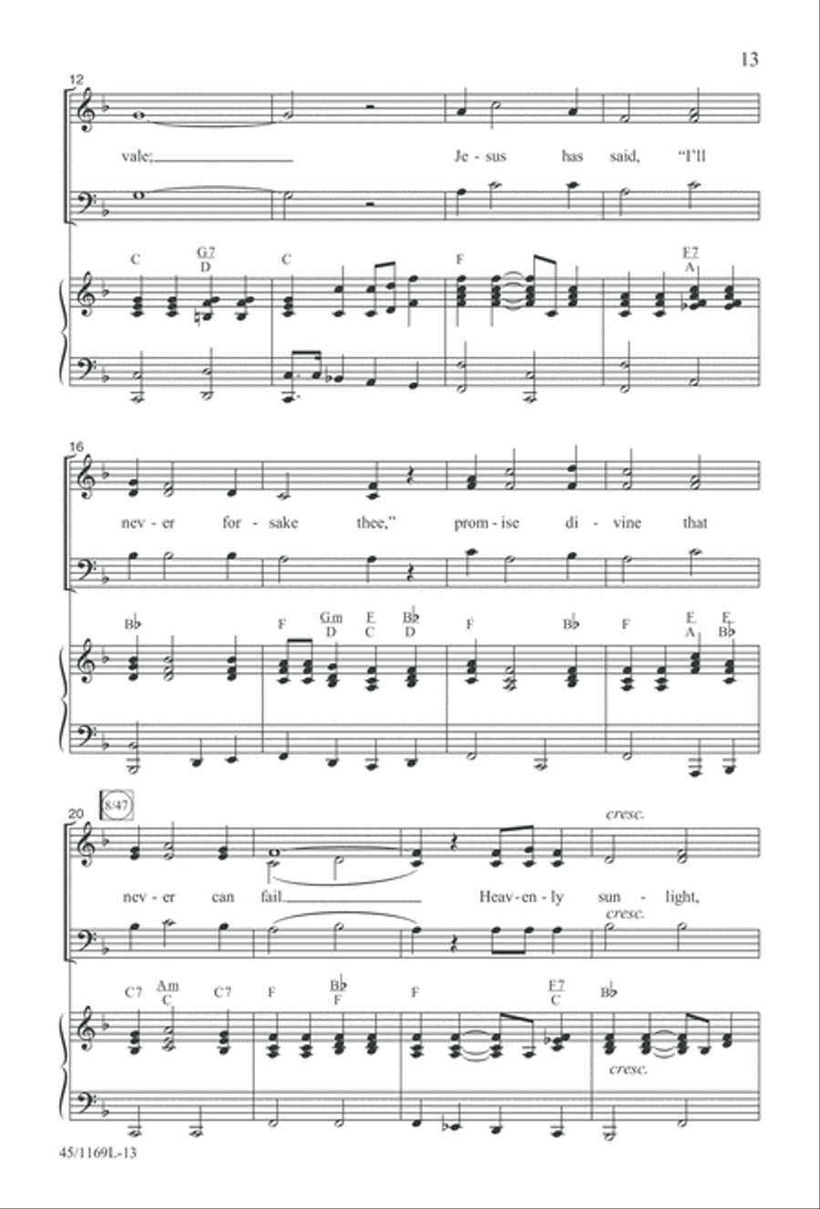 Simply Southern Gospel 3-Part scores gallery preview page 13