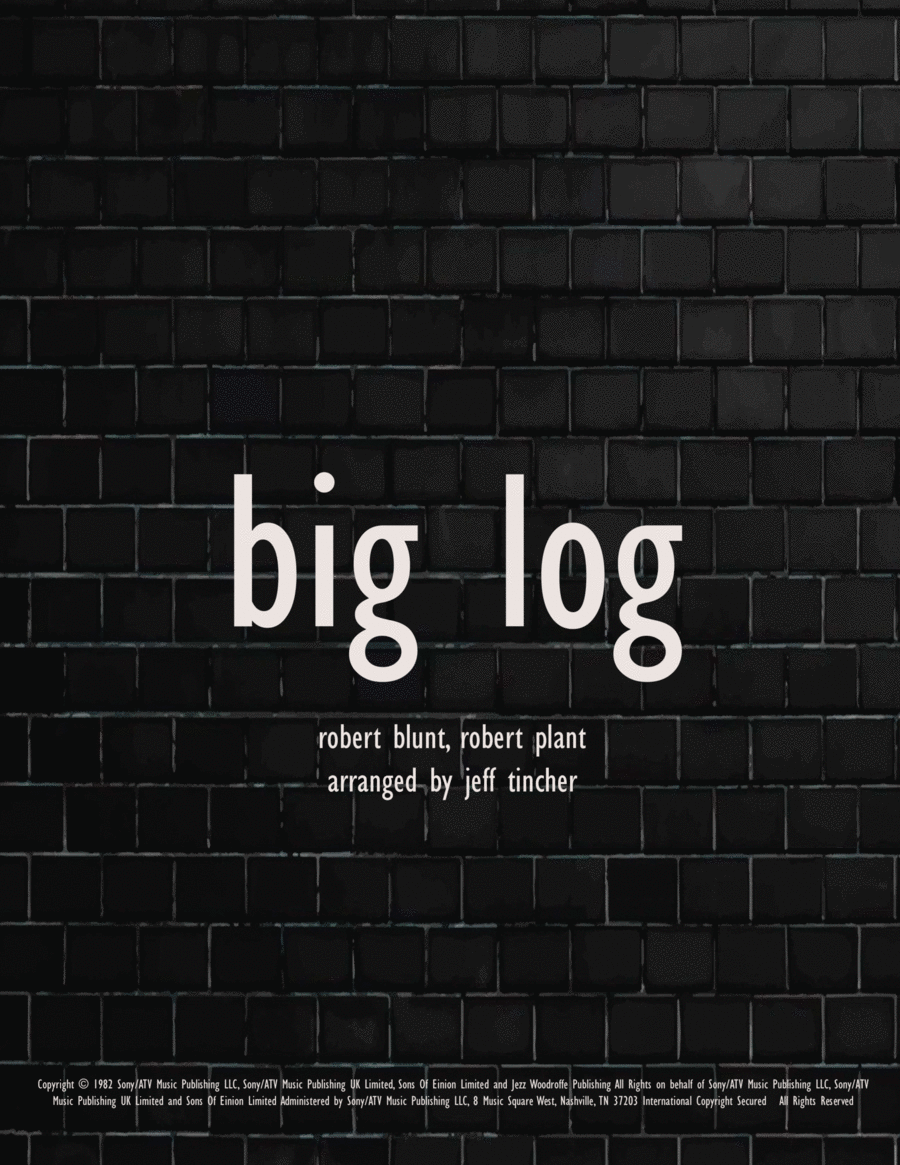 Big Log Big Log Voice scores gallery preview page 1