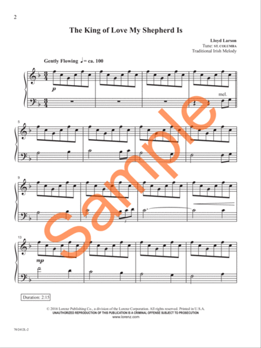 The Church Pianist's Library, Vol. 32 Piano Solo scores gallery preview page 3