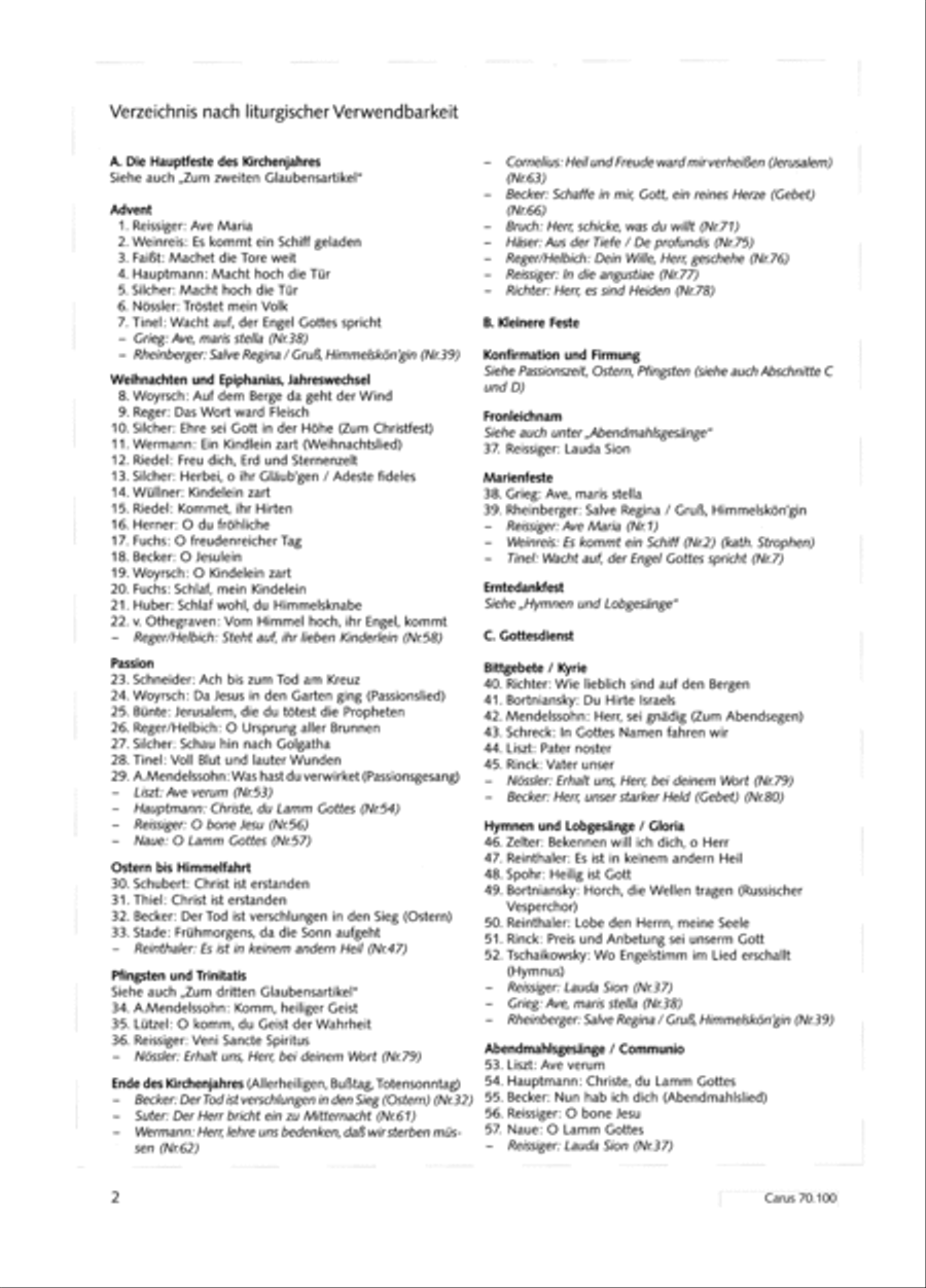 Geistliches Chorbuch der Romantik Choir scores gallery preview page 3