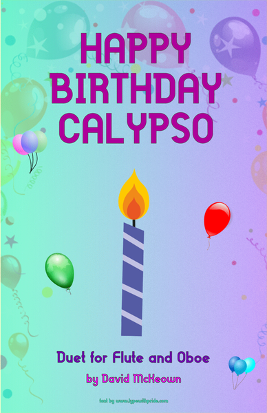 Happy Birthday Calypso, for Flute and Oboe Duet