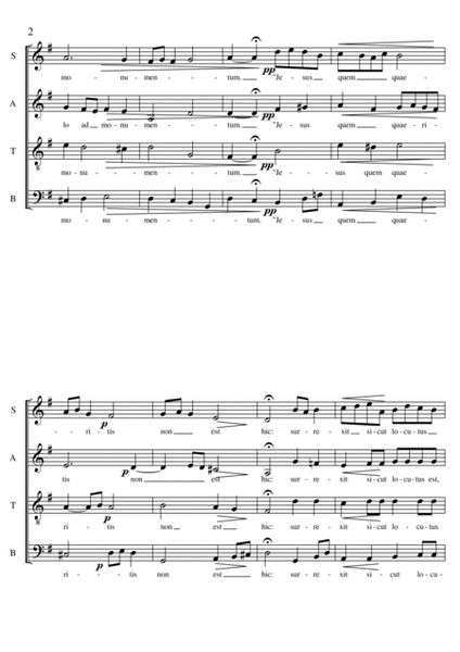 Maria Magdalene - Motet for Choir SATB a cappella image number null