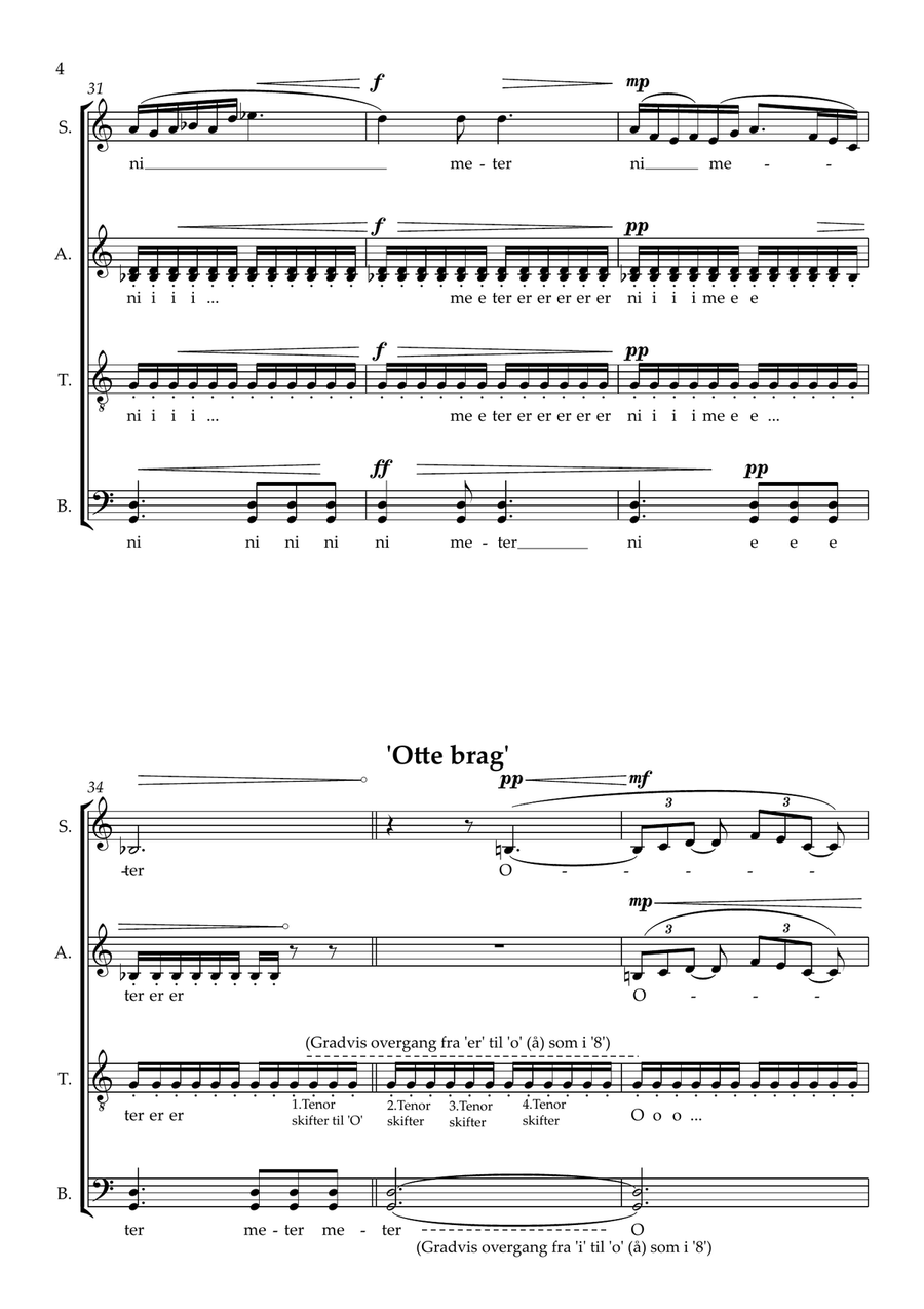 Amen 4-Part scores gallery preview page 4