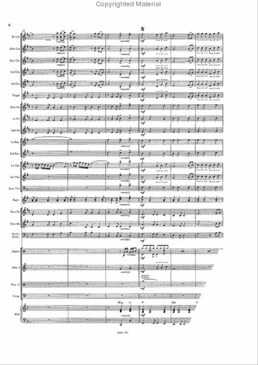 One Moment In Time One Moment In Time Brass Band scores gallery preview page 6