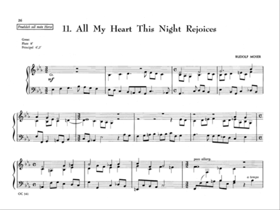 The Parish Organist, Part 05 (Advent, Christmas) Organ scores gallery preview page 13