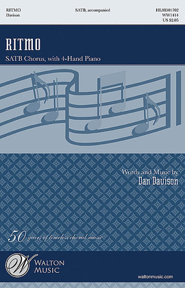 Book cover for Ritmo (SATB Piano Score)