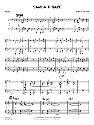 Samba Ti Kaye - Piano