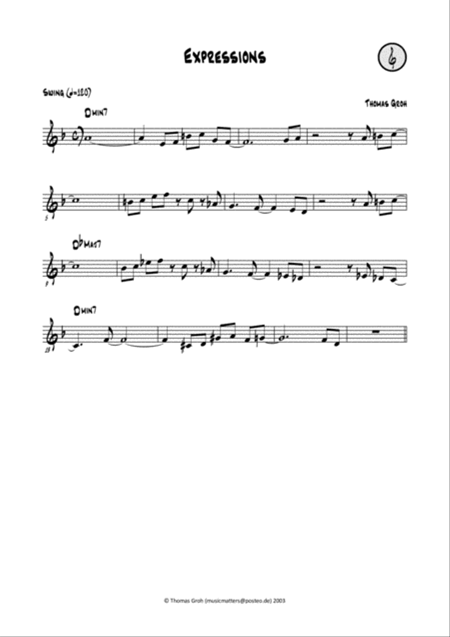 Expressions Expressions Piano scores gallery preview page 2