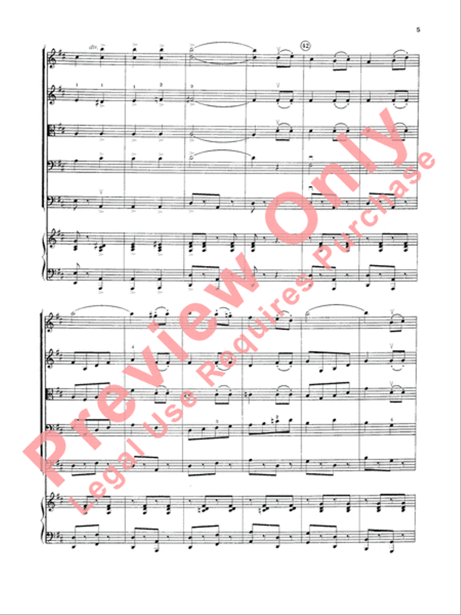 The Merry Widow String Orchestra scores gallery preview page 6