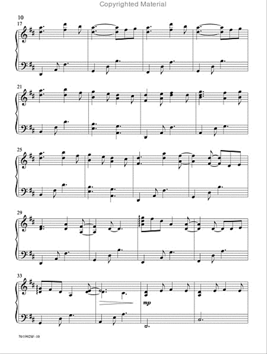 Merry Christmas and a Happy New Year! Piano Solo scores gallery preview page 8