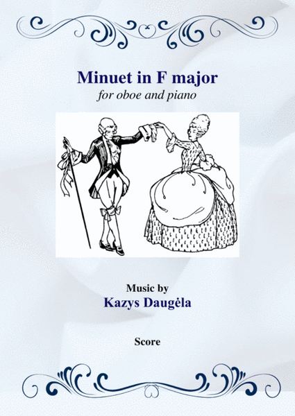 Minuet in F major for Oboe and Piano image number null