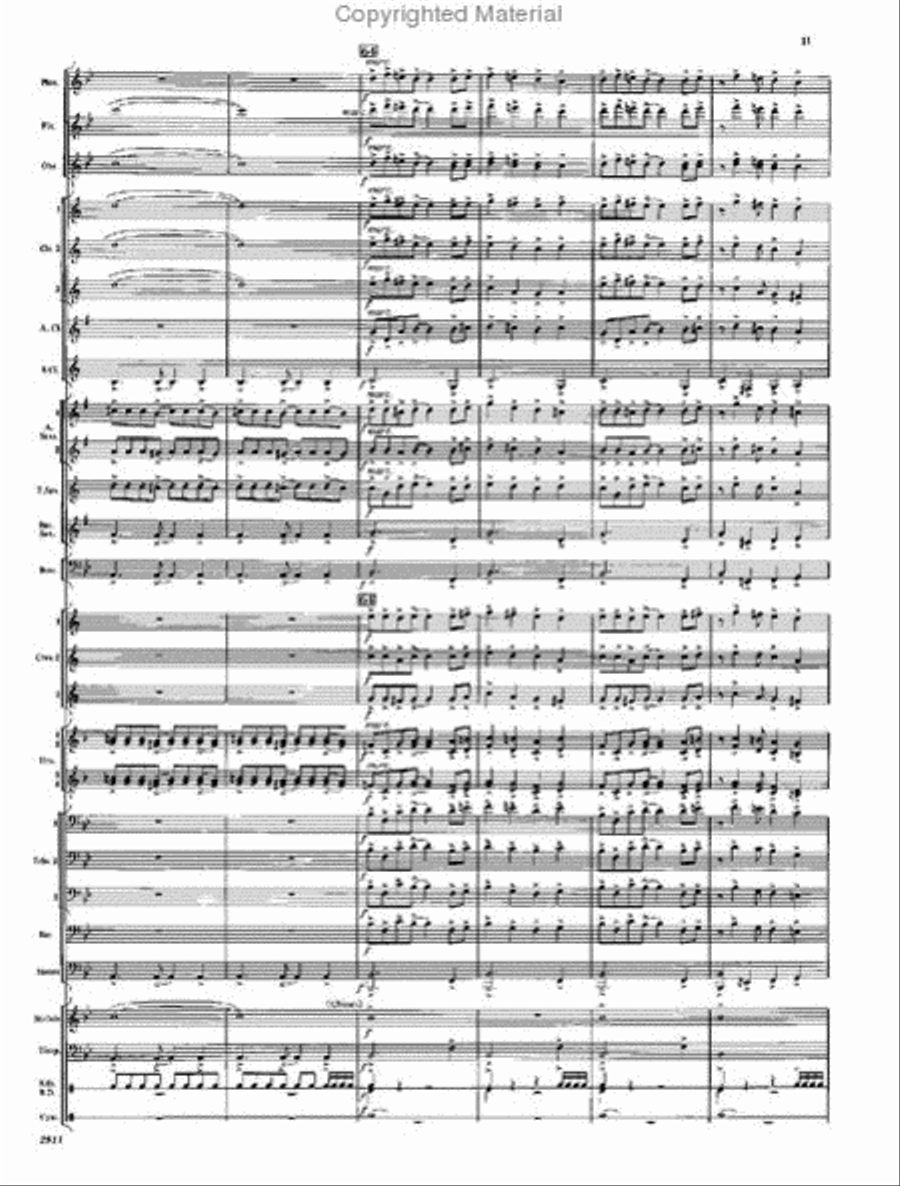 Novena Novena Concert Band scores gallery preview page 11