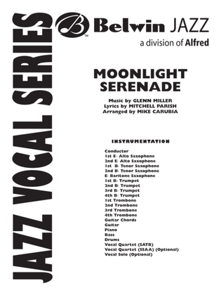 Book cover for Moonlight Serenade: Score