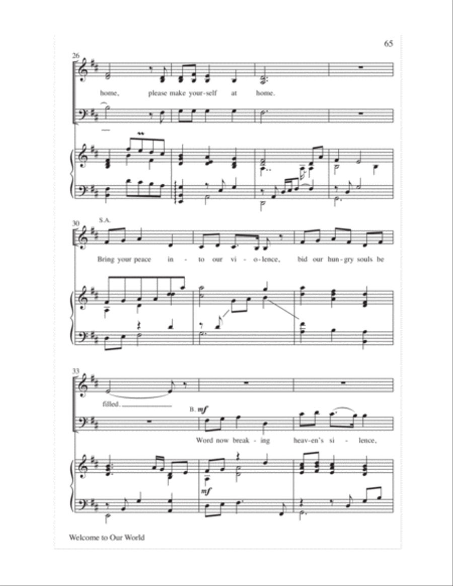 Easy Anthems, Vol. 3 3-Part scores gallery preview page 68