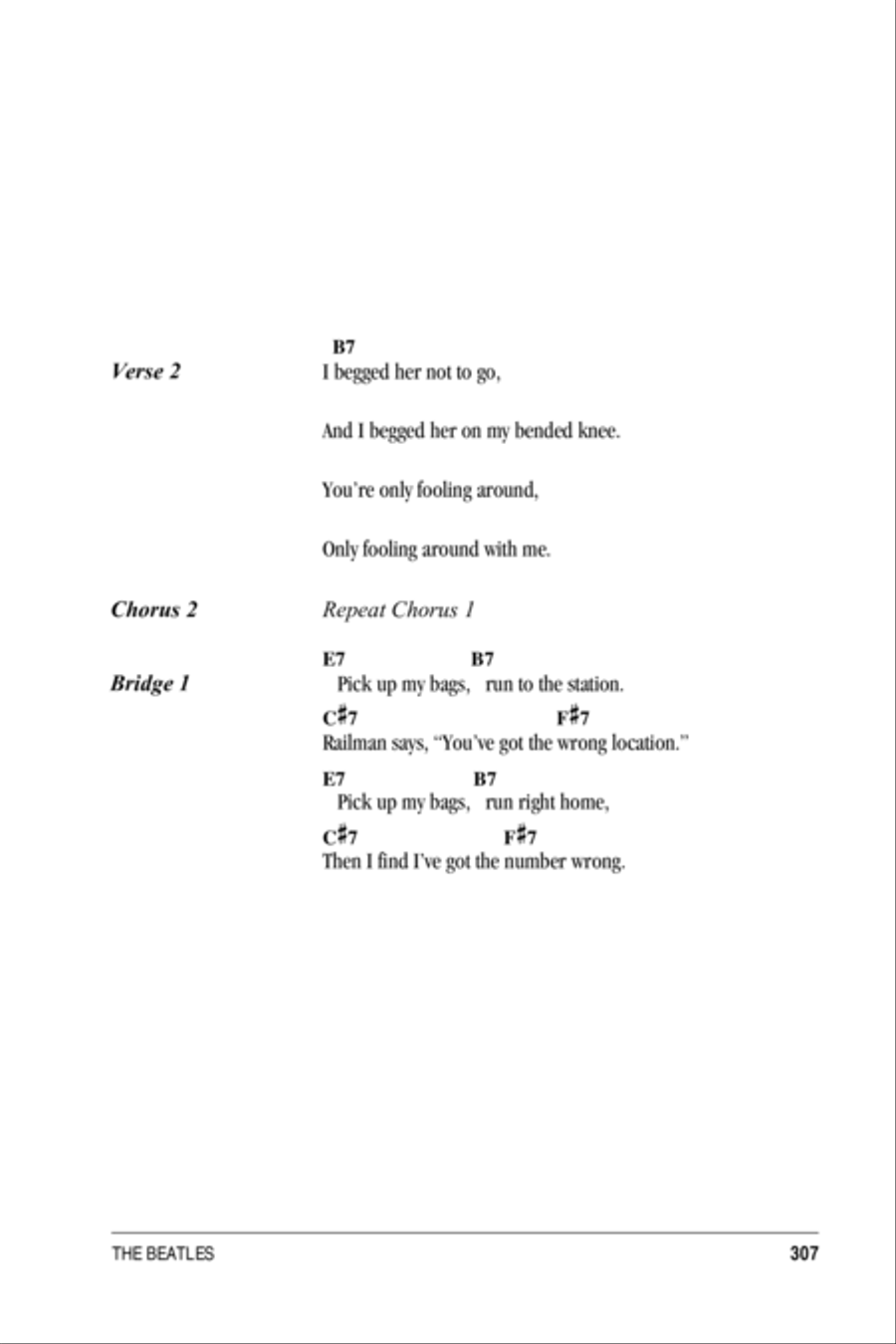 One After 909 Acoustic Guitar scores gallery preview page 2