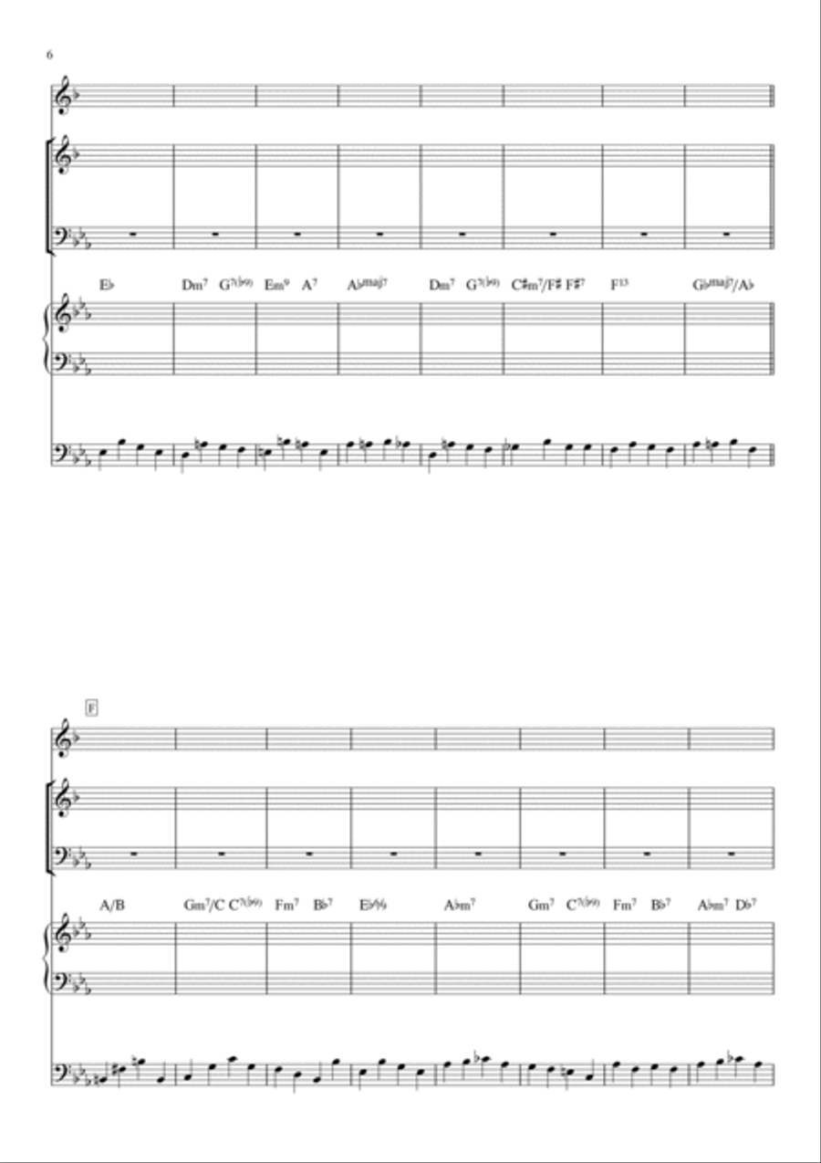 I Should Care Jazz Ensemble scores gallery preview page 6