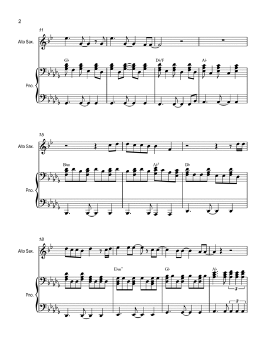 What Goodbye Means Piano scores gallery preview page 2