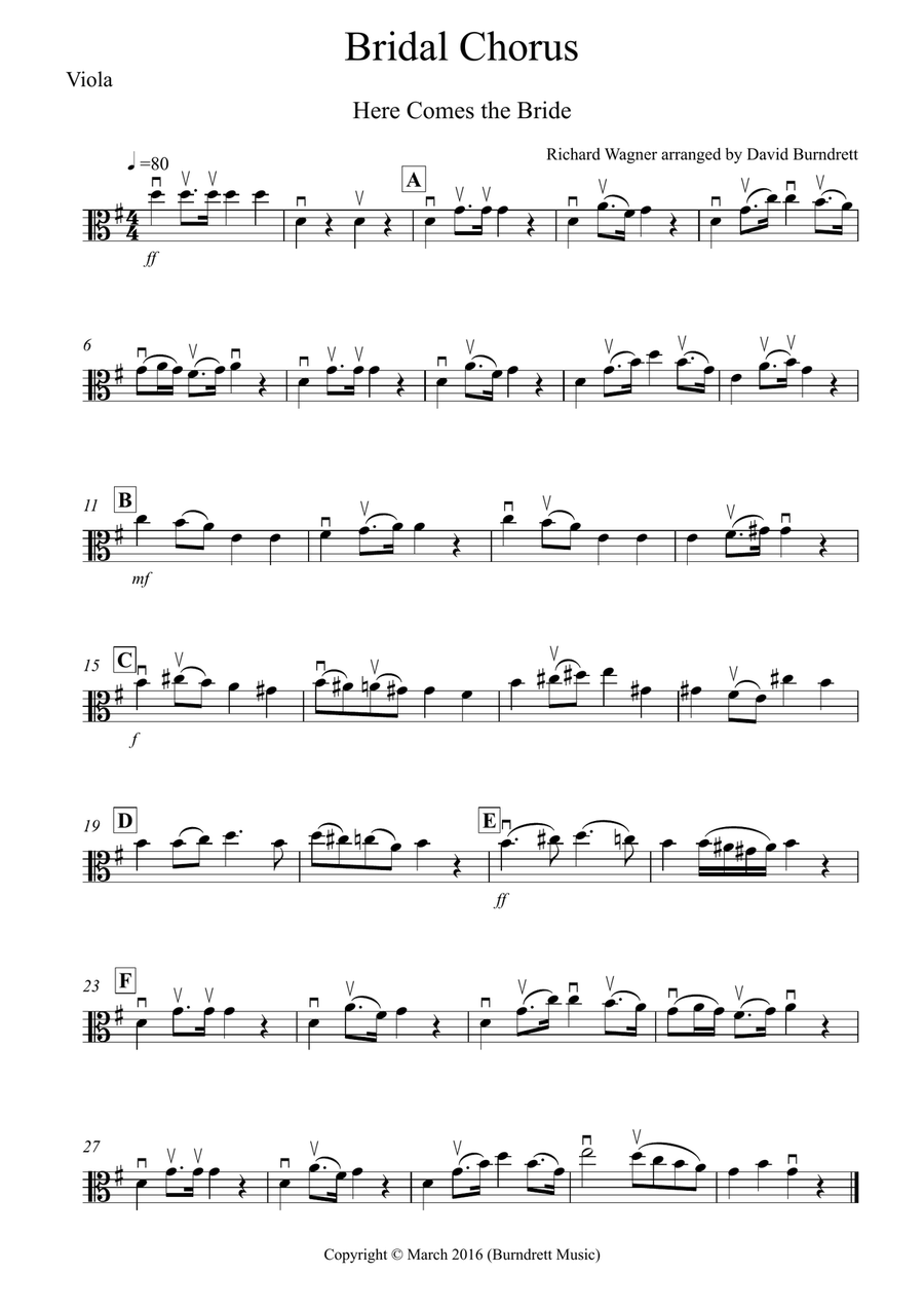 Bridal Chorus 