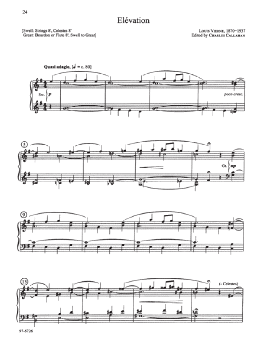 Preludes and Postludes for Manuals, Vol. 4 Organ scores gallery preview page 10