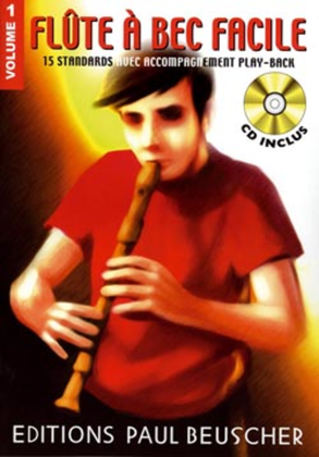 Book cover for Flute a bec facile - Volume 1