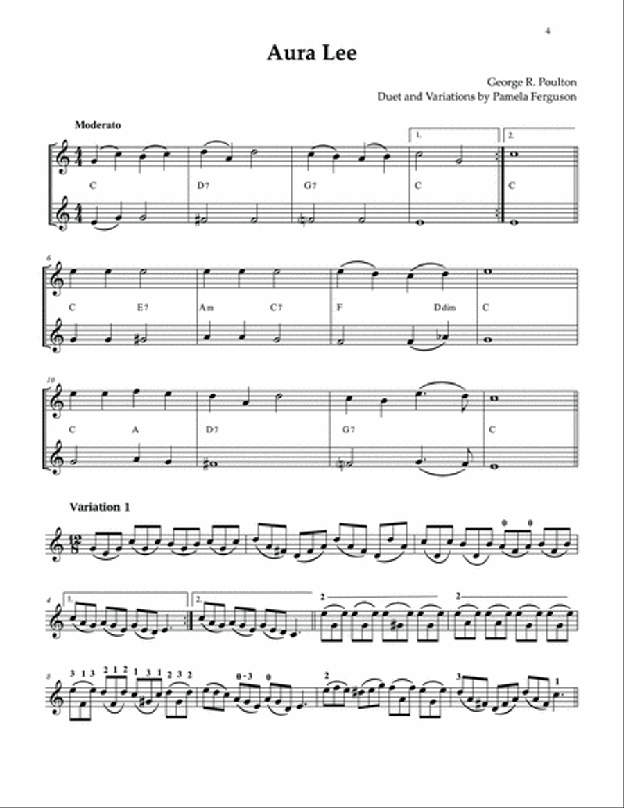The Playetudes Violin Solo scores gallery preview page 6