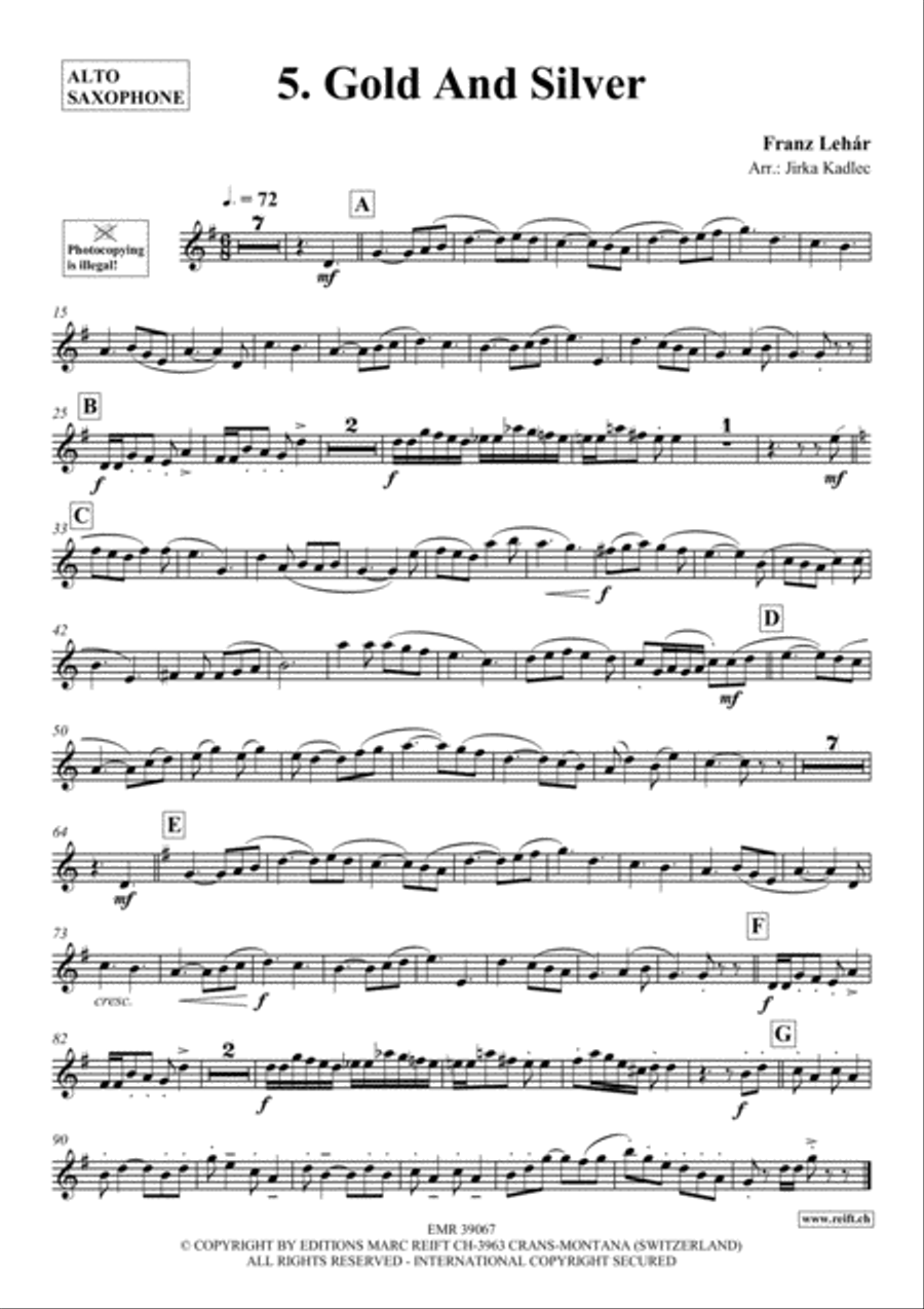 12 Greatest Dance Party Hits Alto Saxophone scores gallery preview page 6