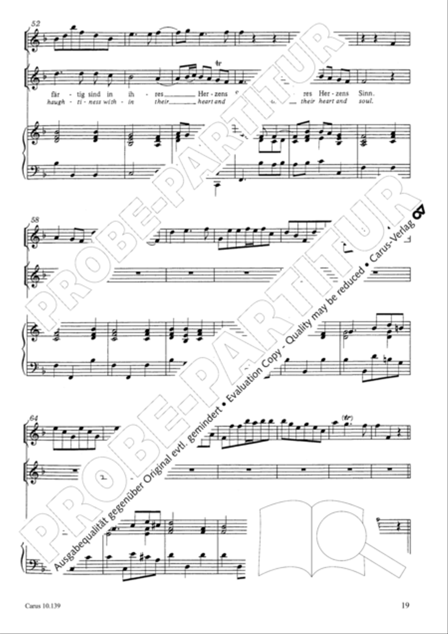 All my spirit exalts my Saviour (Meine Seele erhebt den Herren) Flute scores gallery preview page 20