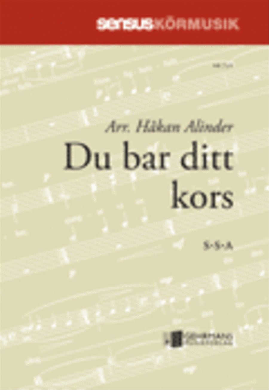 Du bar ditt kors SSA scores gallery preview page 1