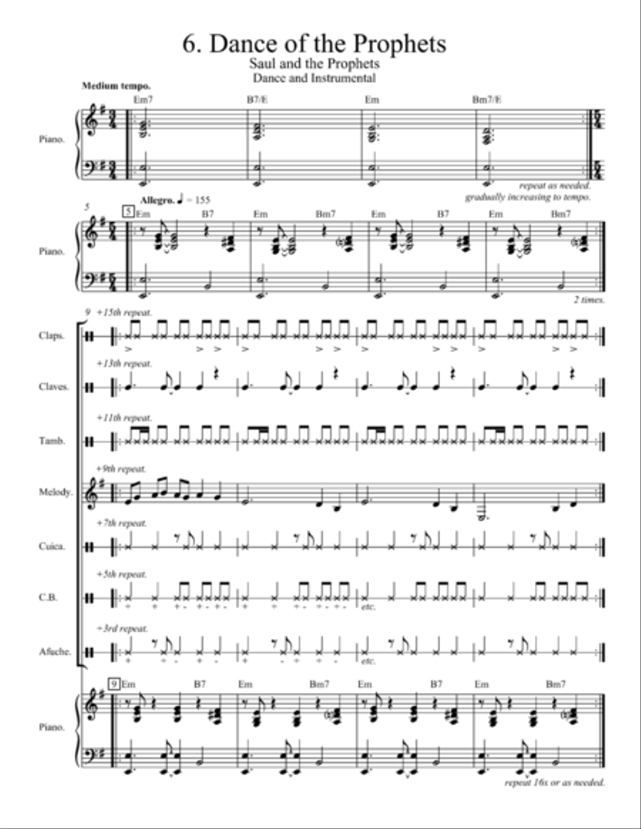 Dance of the Prophets (Instrumental) from 