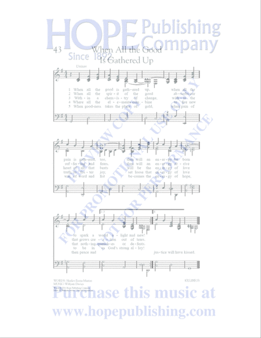 A Place at the Table Choir scores gallery preview page 134