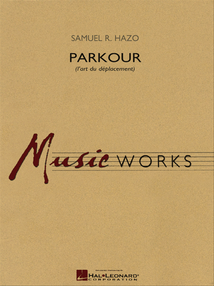 Parkour (l'art du déplacement) Concert Band scores gallery preview page 1