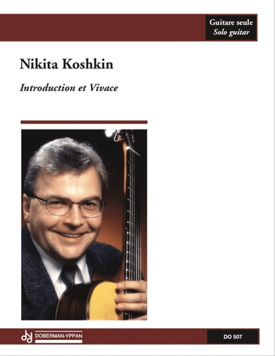 Introduction et Vivace Classical Guitar scores gallery preview page 1
