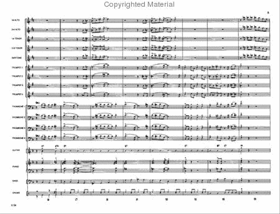 Jazz-Me Blues Jazz Ensemble scores gallery preview page 4