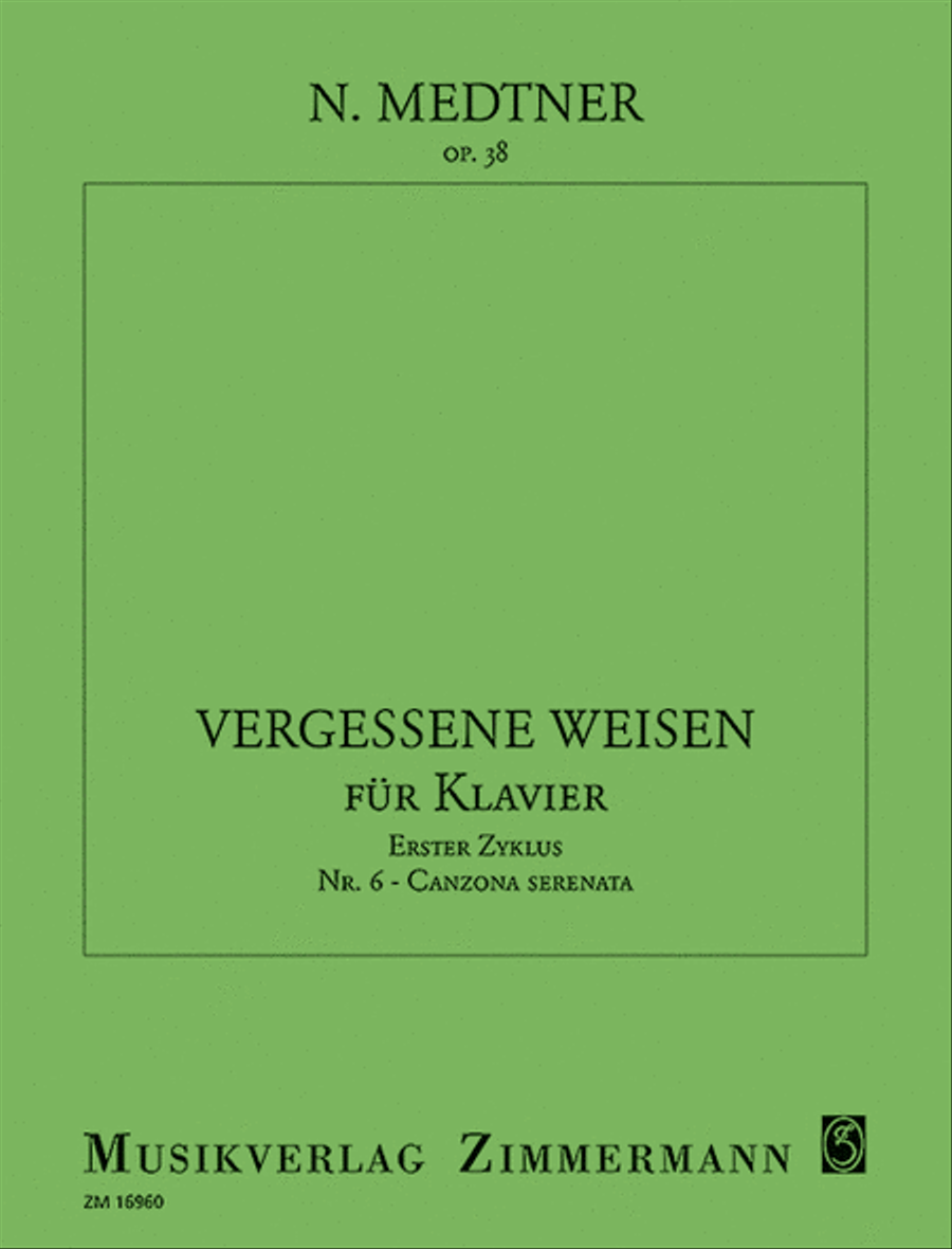 Vergessene Weisen (Forgotten Melodies) Piano Solo scores gallery preview page 1