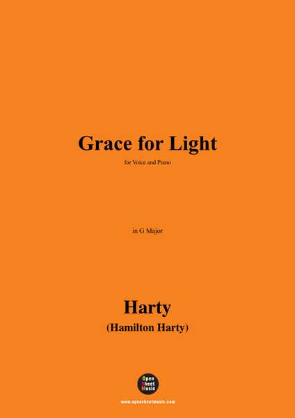 Harty-Grace for Light,in G Major