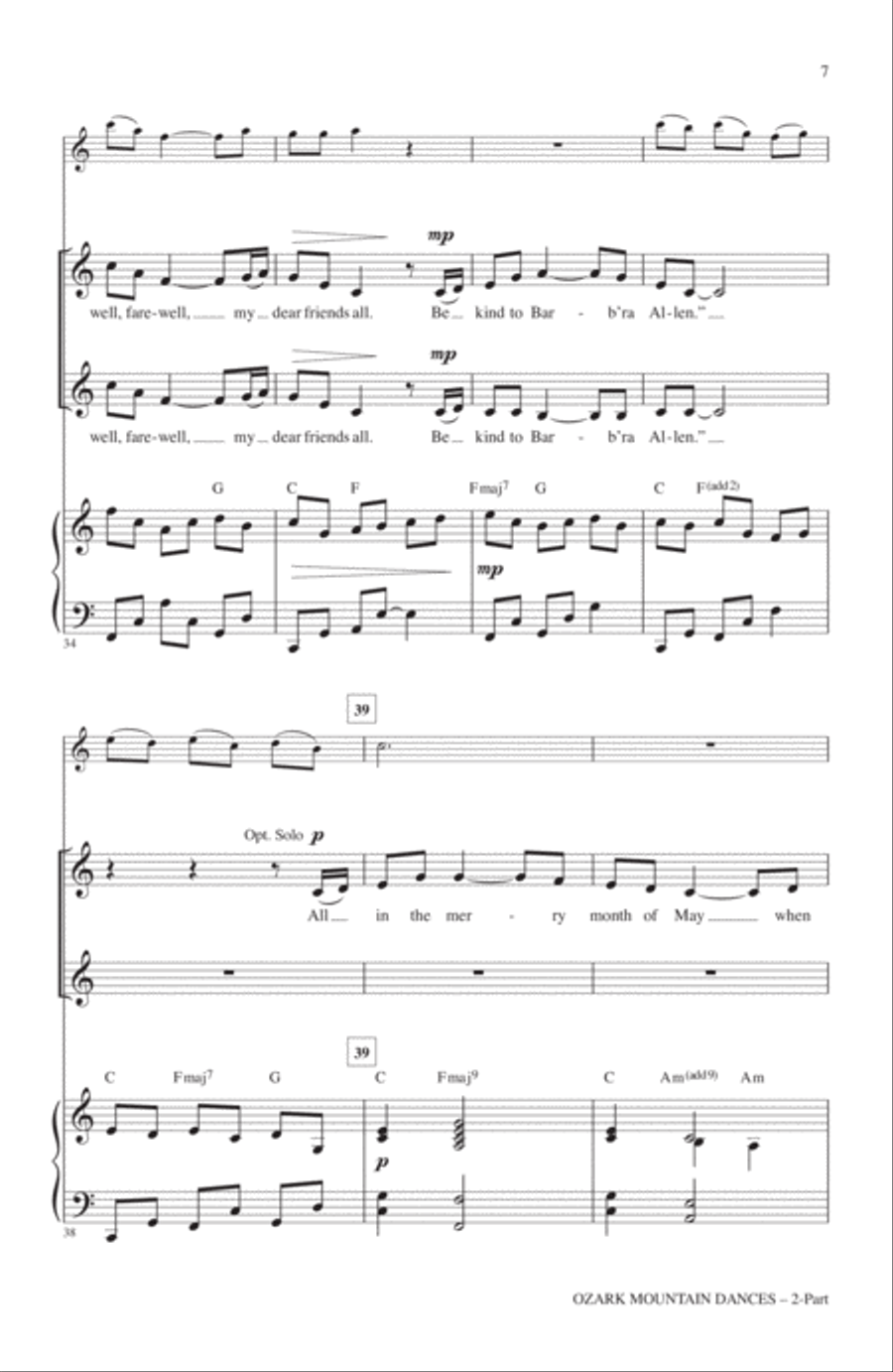 Arkansas Traveler Arkansas Traveler 2-Part scores gallery preview page 5