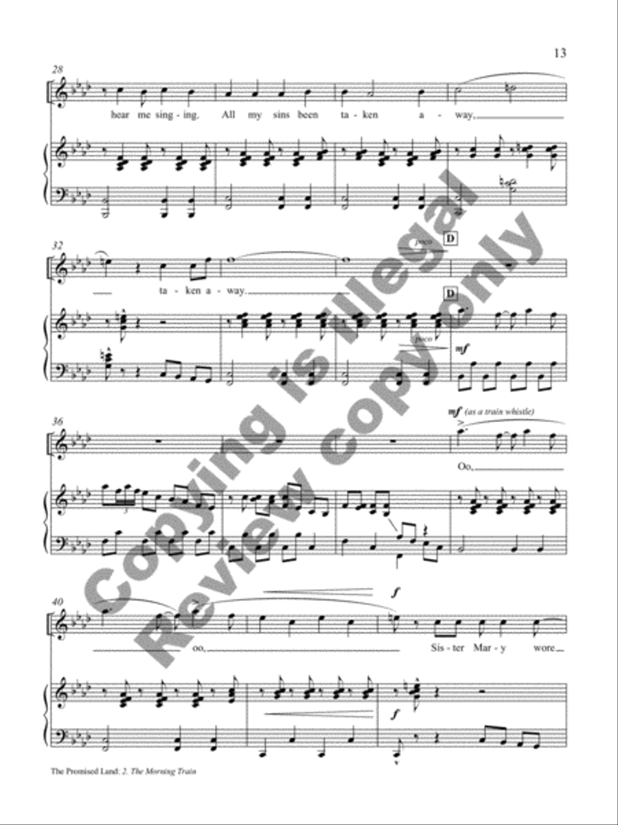 The Promised Land Orchestra scores gallery preview page 11