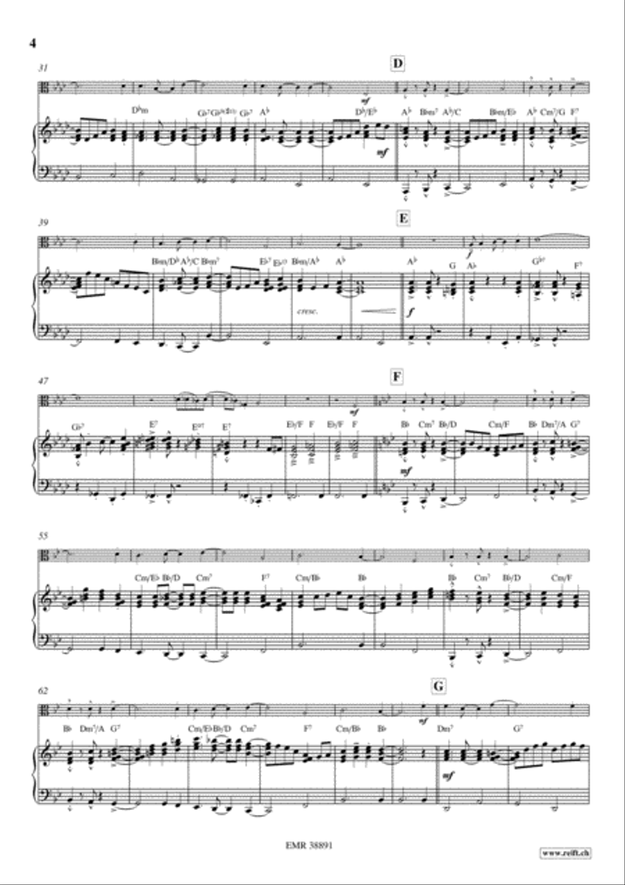 O Christmas Tree Viola scores gallery preview page 4