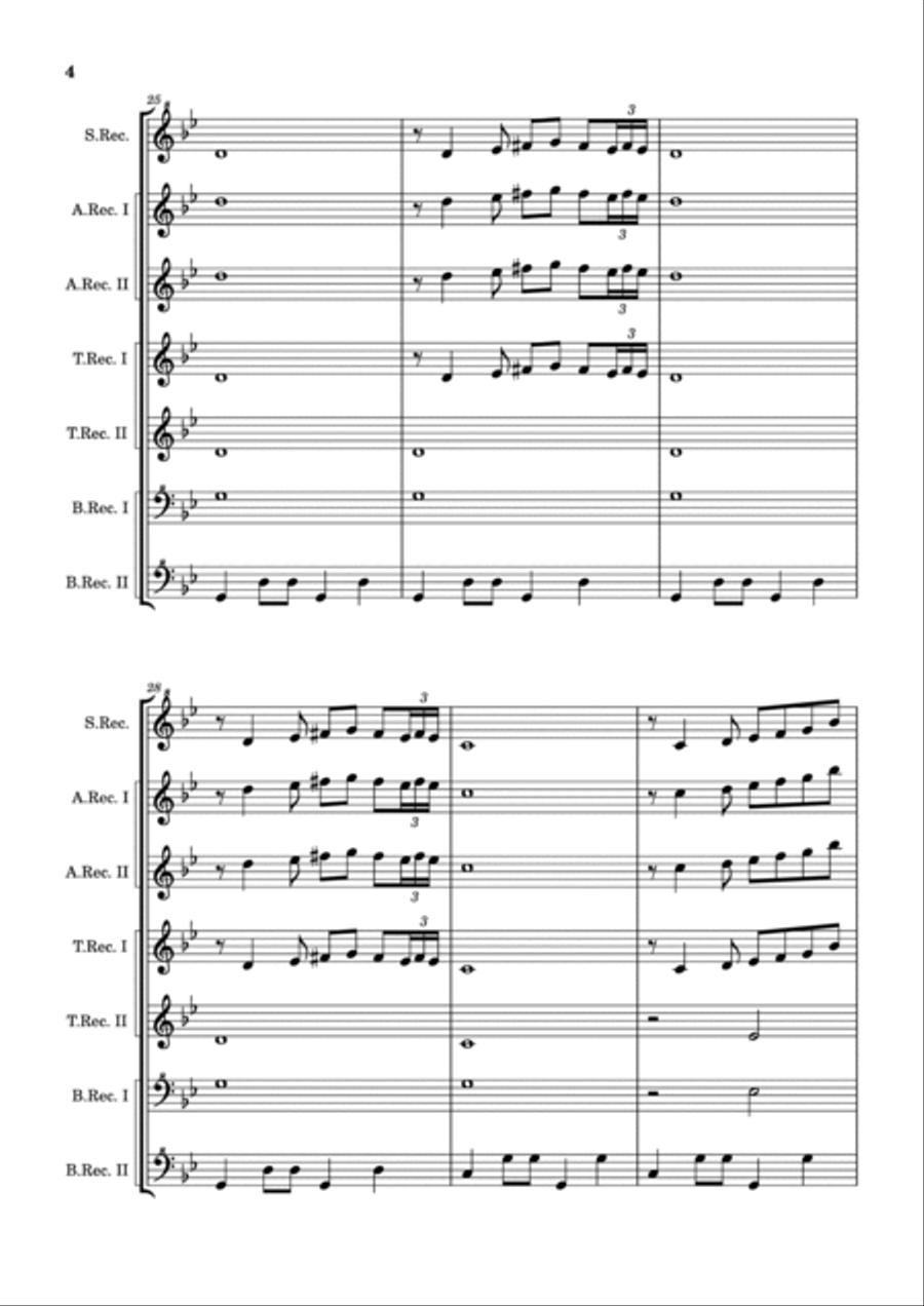 Arabian Nights (2019) Woodwind Ensemble scores gallery preview page 4