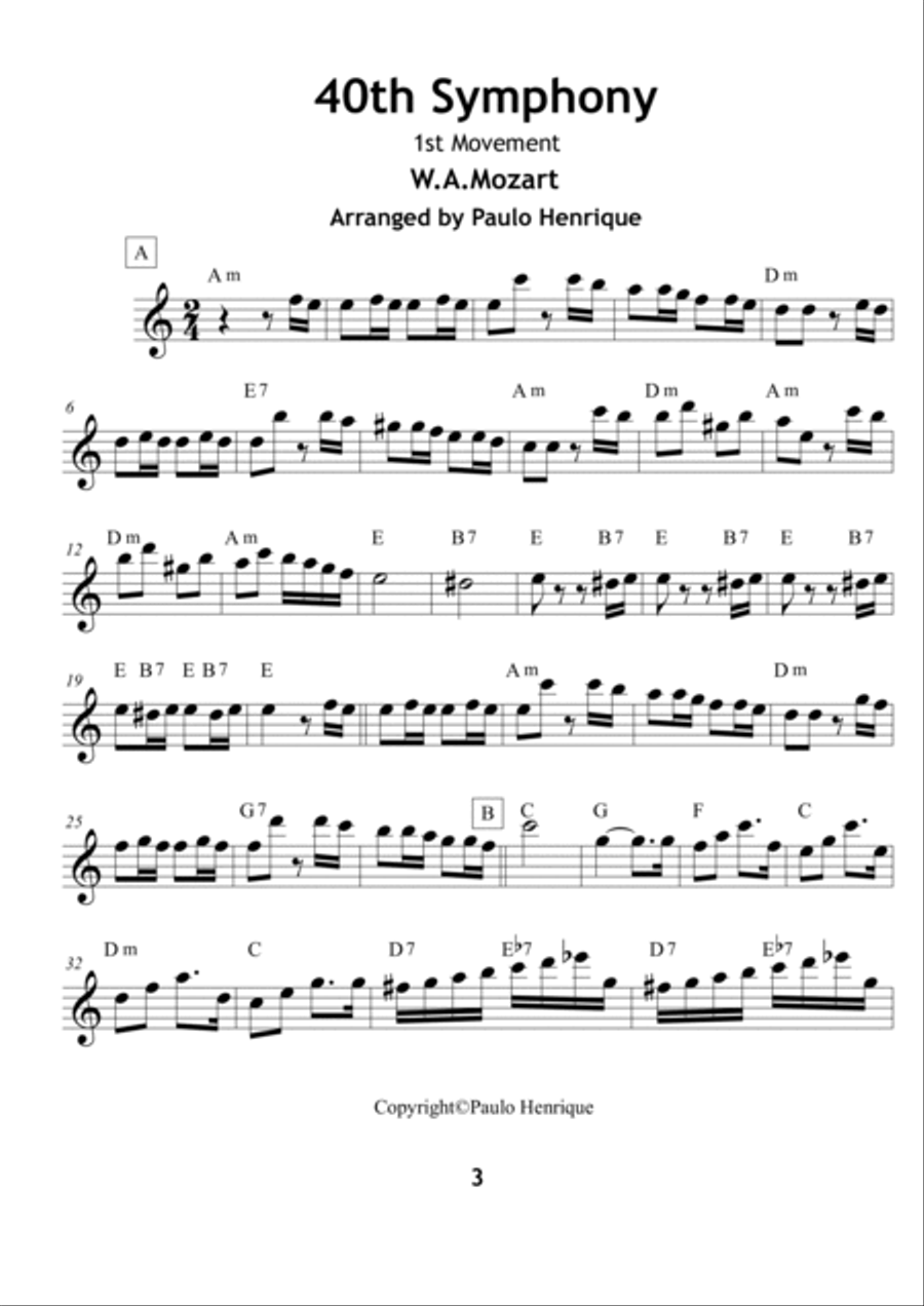 Great Works Album- 20 Arrangements Piano scores gallery preview page 5